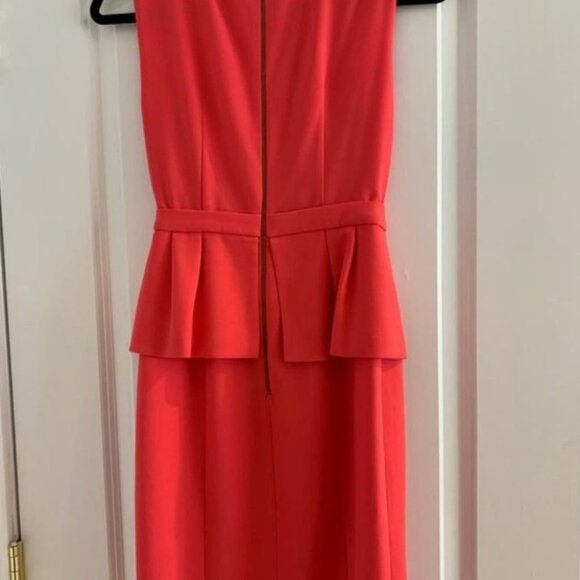 Ashleigh Sleeveless Zipper Peplum Dress - Picture 6 of 8